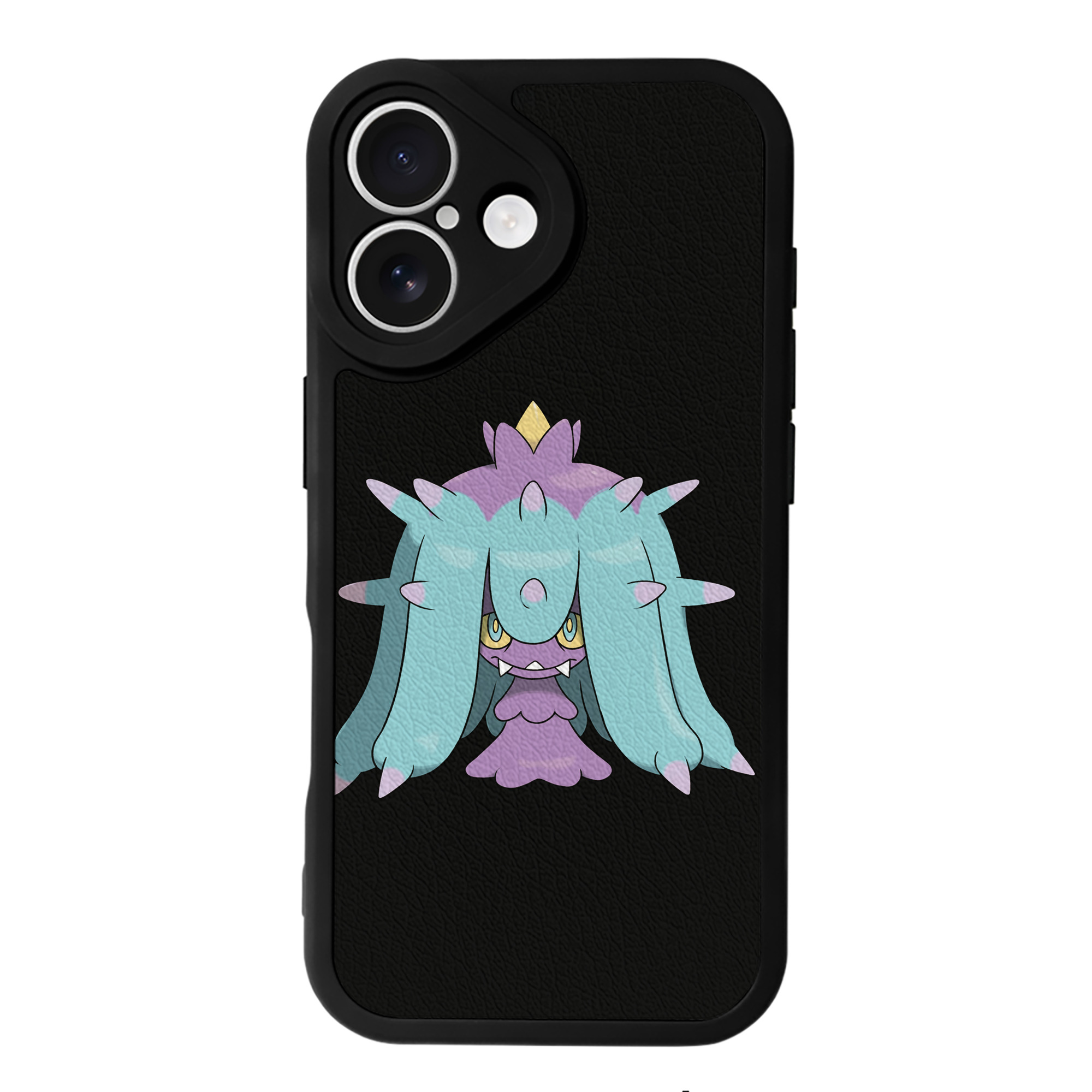 （画像用） ポケットモンスター Pokémon 【iPhone 16シリーズ対応】シリコンスマホケース（レザー調） 材質：シリコン
